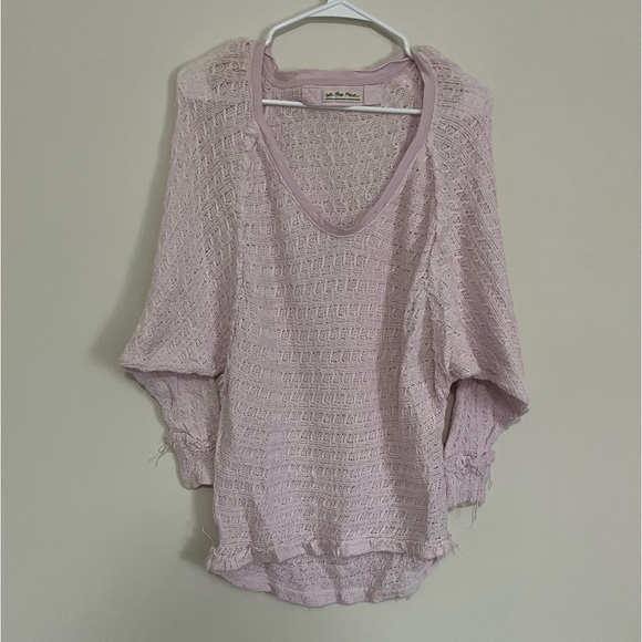 We the Free by Free People Pale Pink Blossom Sweater - Picture 4 of 13